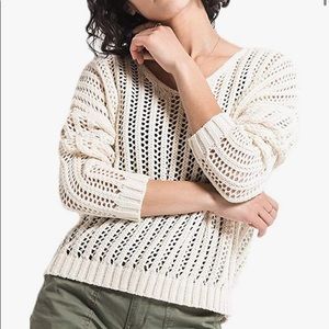 Cream color sweater